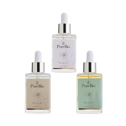 ピュールビオ マッサージオイル 30mL - PureBio Massage Oil 30mL